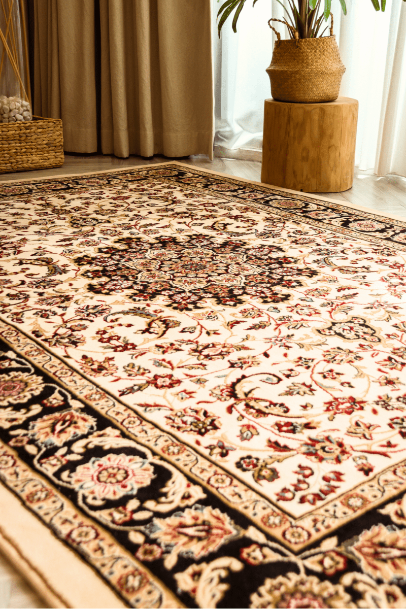 Cream Persian Palace Carpet | Ankara | Royal Persian Series - The Carpetier™