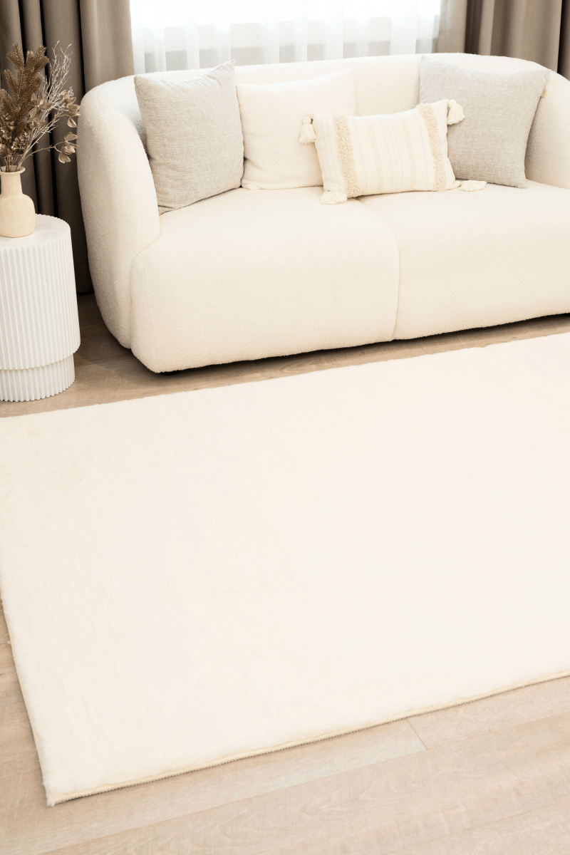 Cream White Carpet | Cloud Fur Series - The Carpetier™