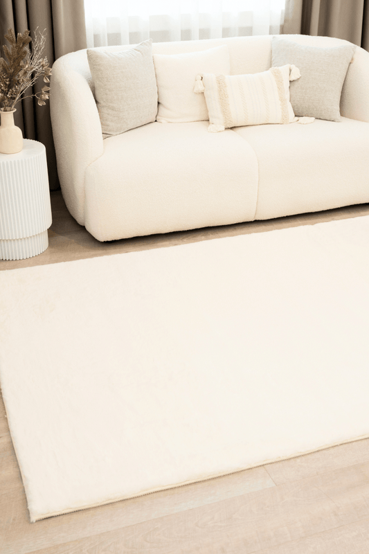 Cream White Carpet | Cloud Fur Series - The Carpetier™