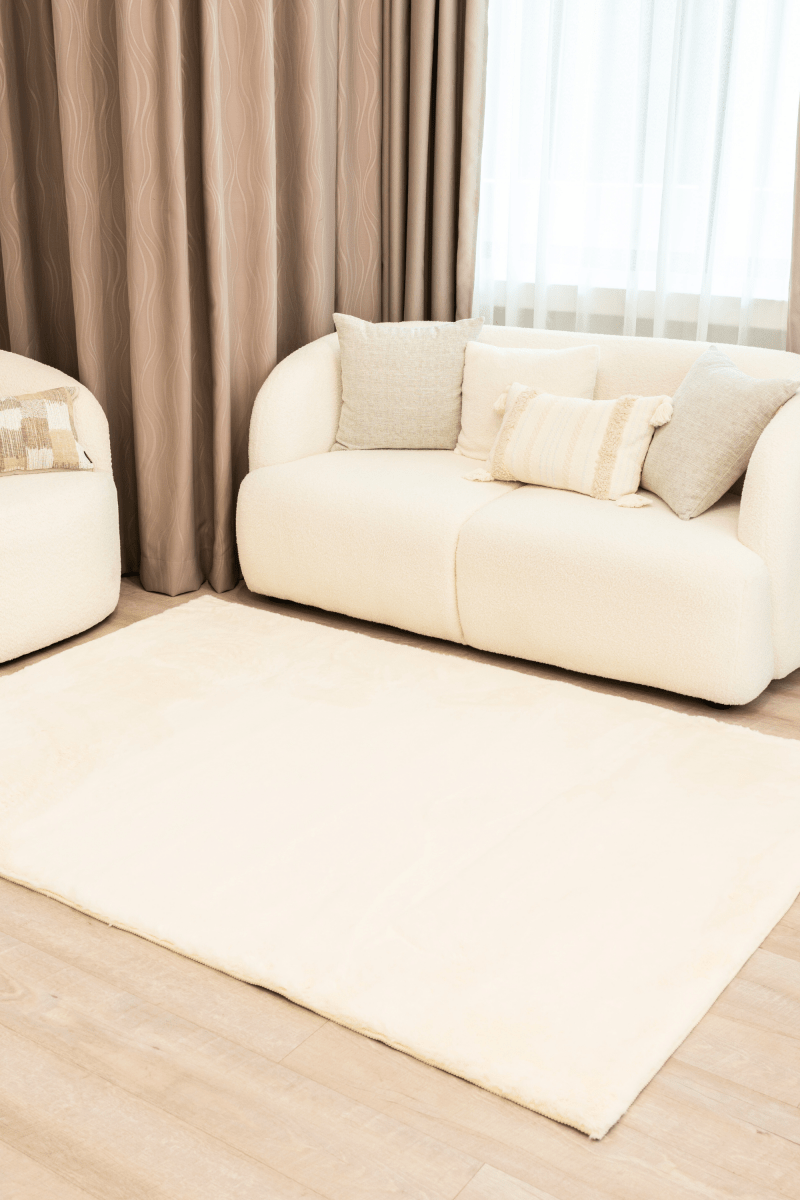 Cream White Carpet | Cloud Fur Series - The Carpetier™