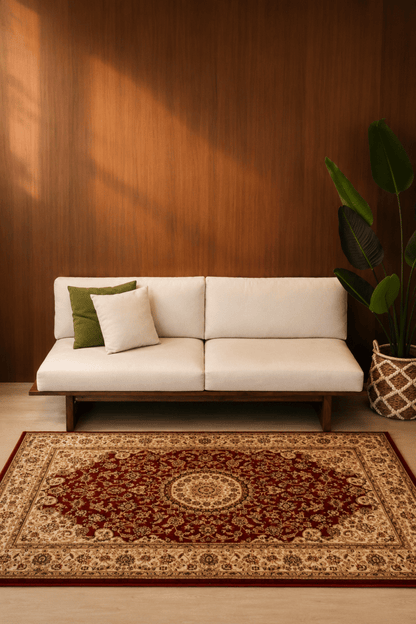 Crimson Anatolia Carpet | Al Safa | Royal Persian Series - The Carpetier™