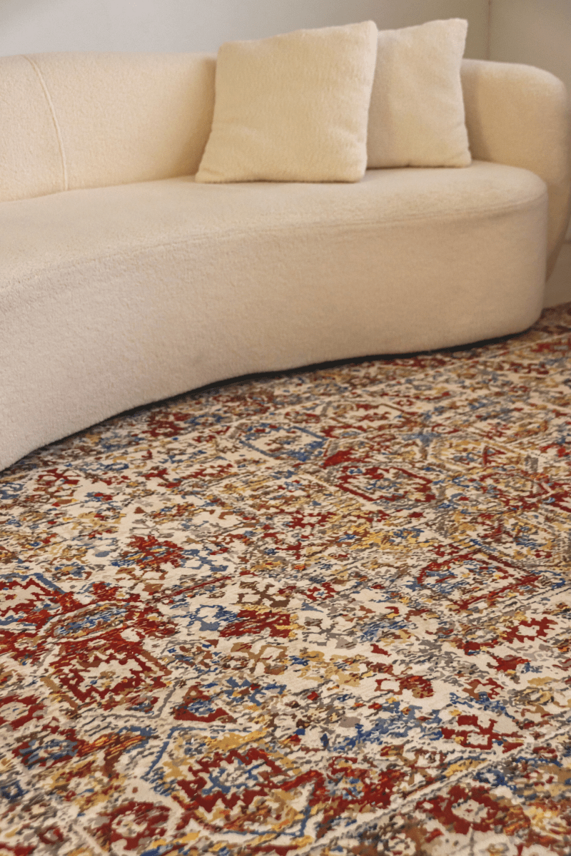 Crimson Heritage Carpet | Polyfibre Cashmere - The Carpetier™