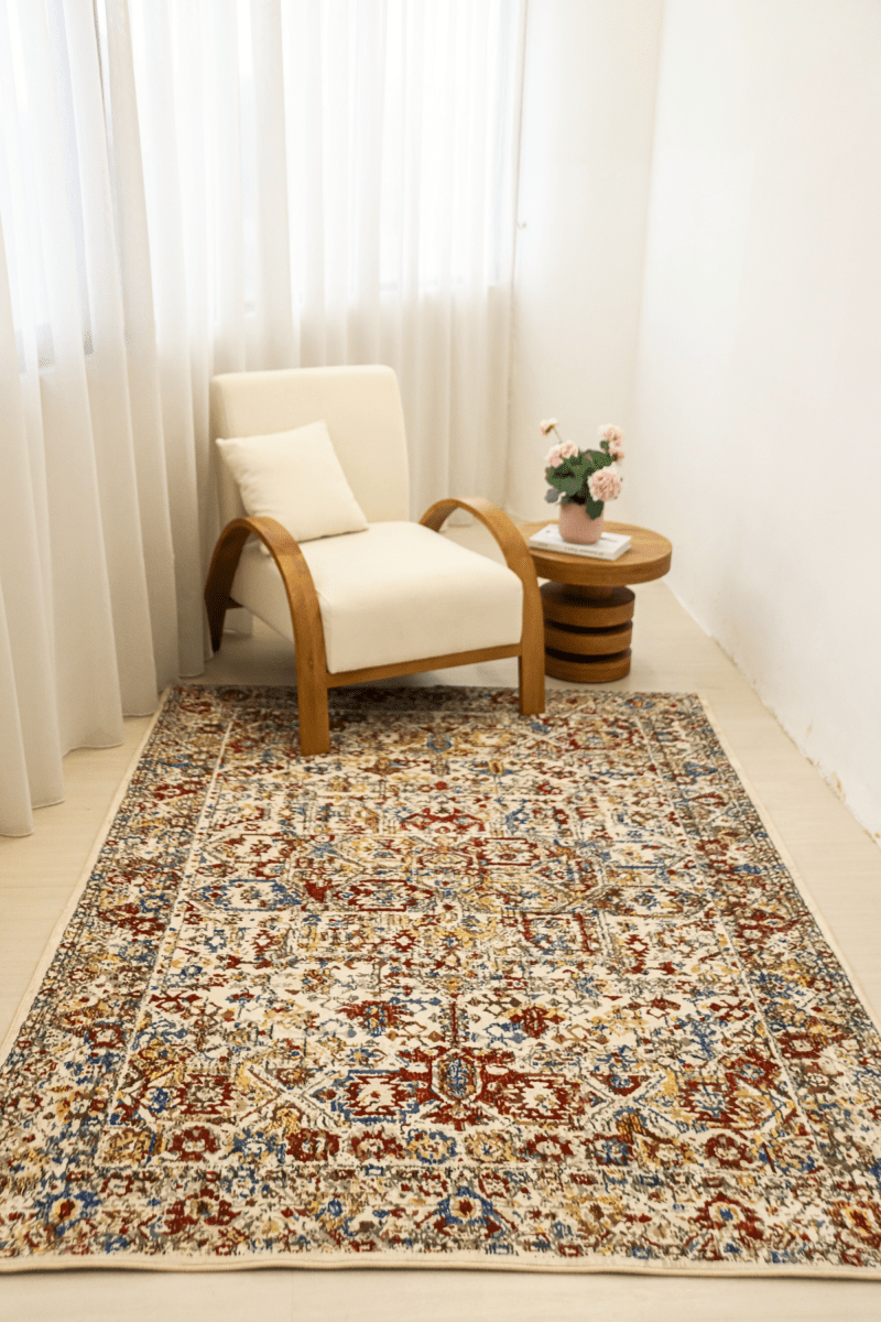 Crimson Heritage Carpet | Polyfibre Cashmere - The Carpetier™