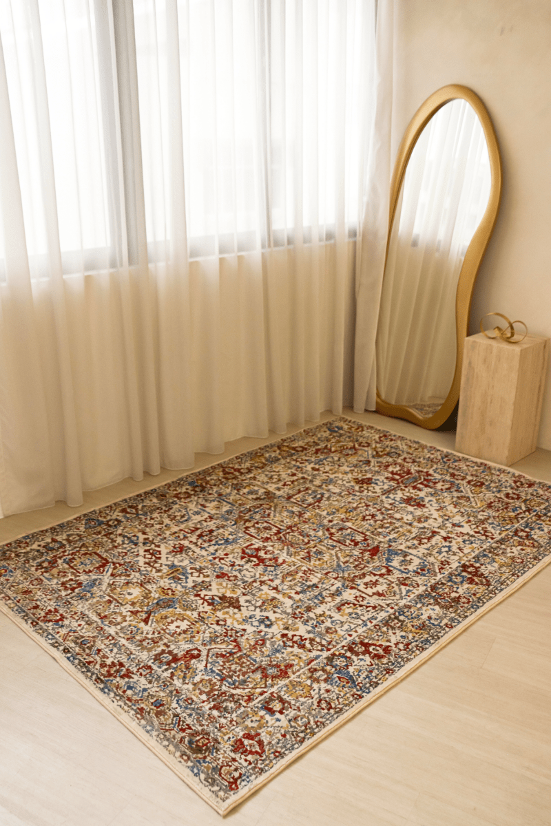 Crimson Heritage Carpet | Polyfibre Cashmere - The Carpetier™