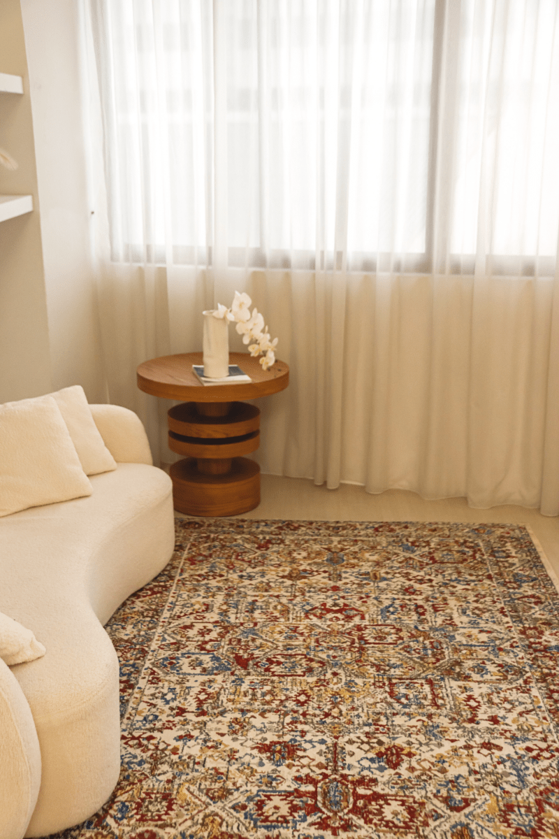 Crimson Heritage Carpet | Polyfibre Cashmere - The Carpetier™