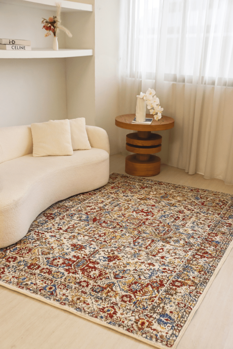 Crimson Heritage Carpet | Polyfibre Cashmere - The Carpetier™