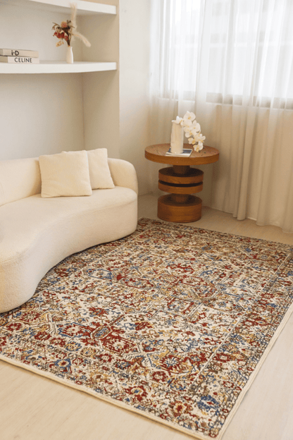 Crimson Heritage Carpet | Polyfibre Cashmere - The Carpetier™