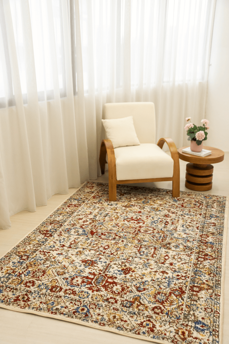 Crimson Heritage Carpet | Polyfibre Cashmere - The Carpetier™