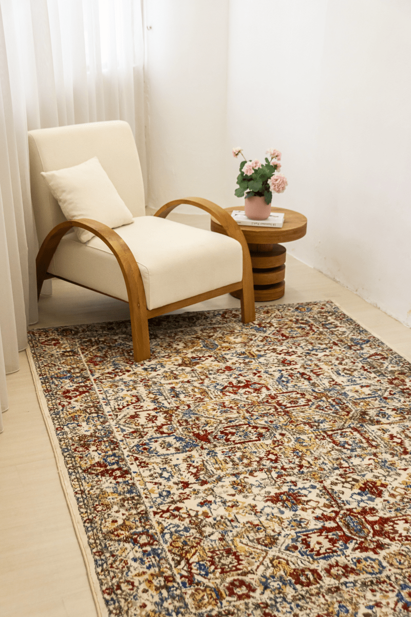 Crimson Heritage Carpet | Polyfibre Cashmere - The Carpetier™