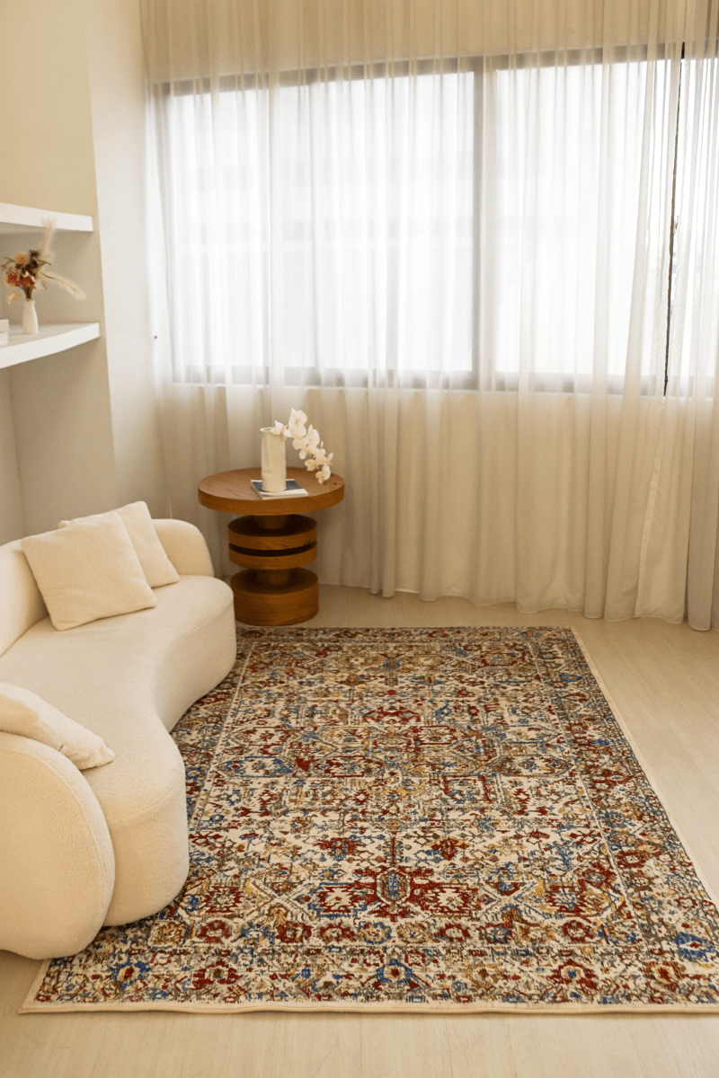 Crimson Heritage Carpet | Polyfibre Cashmere - The Carpetier™