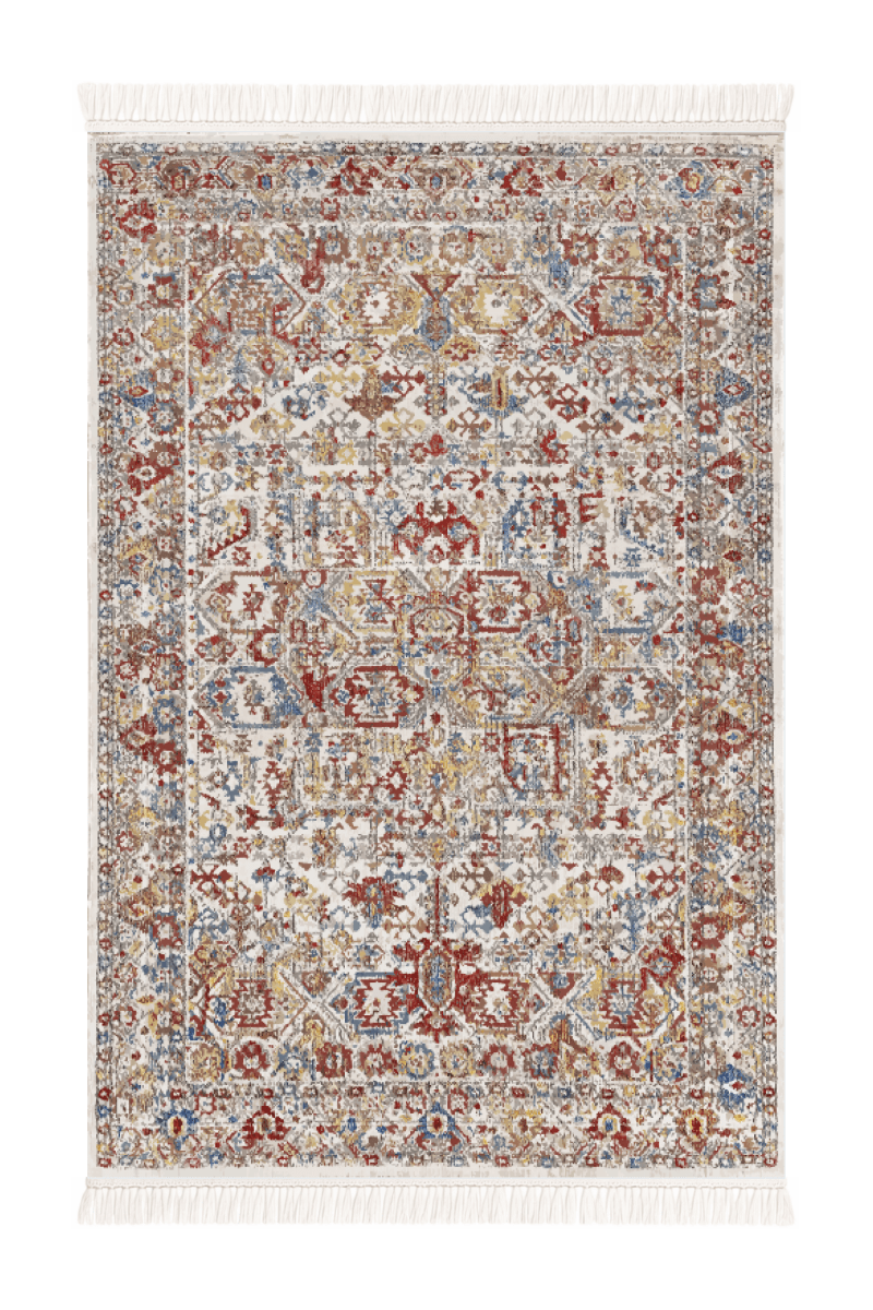 Crimson Heritage Prayer Mat | Polyfibre Cashmere - The Carpetier™