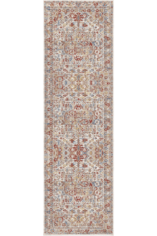 Crimson Heritage Runner | Polyfibre Cashmere - The Carpetier™