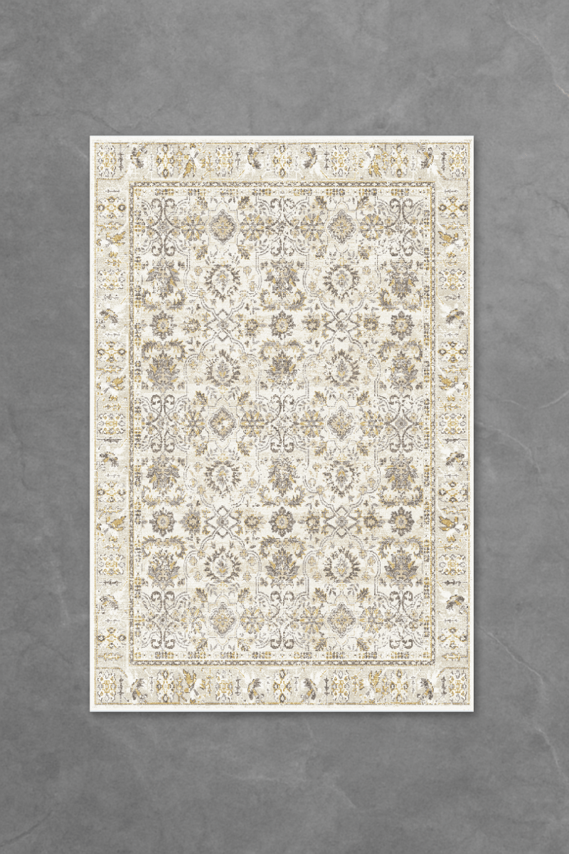 Daffodil Shiraz Floor Mat | Polyfibre Cashmere - The Carpetier™