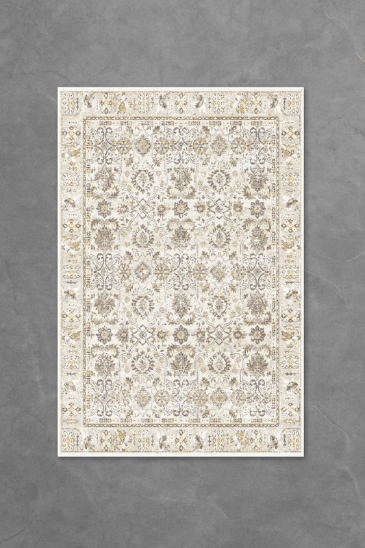 Daffodil Shiraz Floor Mat | Polyfibre Cashmere - The Carpetier™