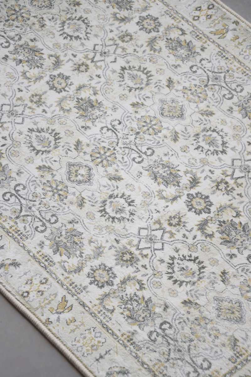 Daffodil Shiraz Floor Mat | Polyfibre Cashmere - The Carpetier™