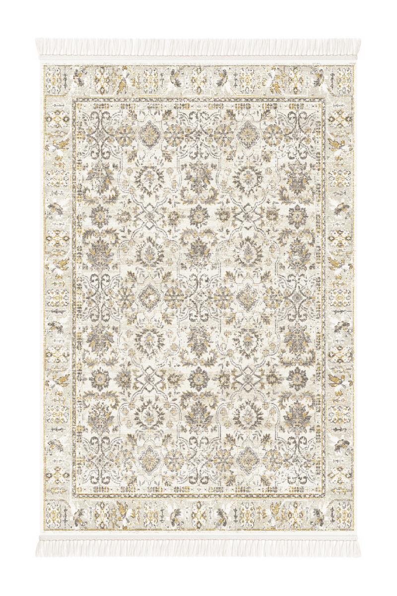 Daffodil Shiraz Prayer Mat | Polyfibre Cashmere - The Carpetier™