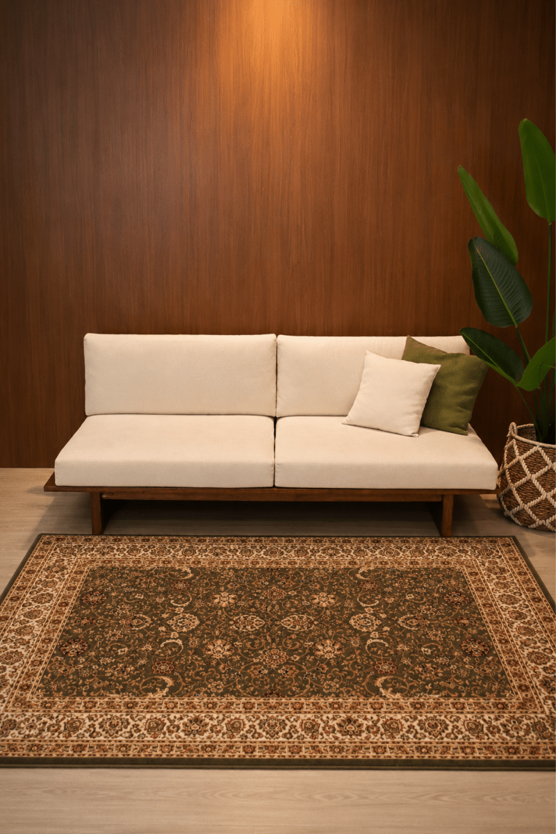 Dark Jade Carpet | Al Safa | Royal Persian Series - The Carpetier™