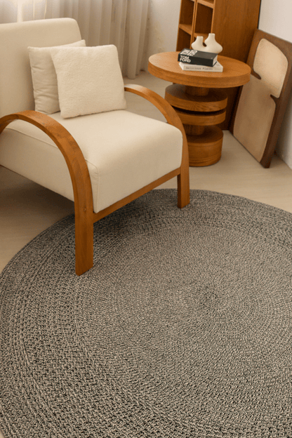 Denim Round Carpet | 100% Nylon | Dual - Sided - The Carpetier™