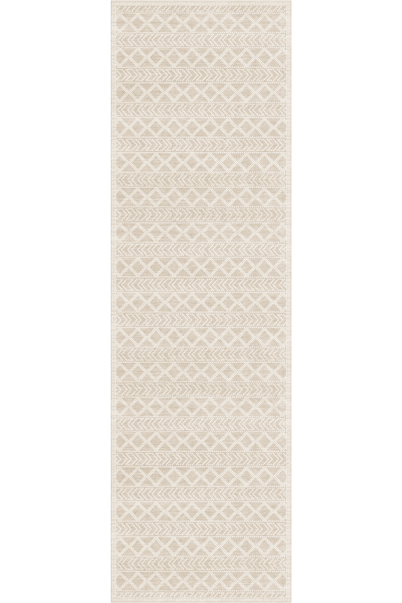 Desert Tribal Runner | Polyfibre Cashmere - The Carpetier™