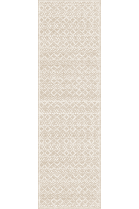 Desert Tribal Runner | Polyfibre Cashmere - The Carpetier™