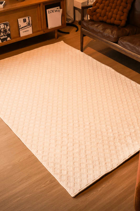 Diamond Cream Carpet | Wilton Dyed Series - The Carpetier™