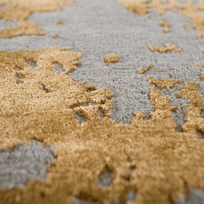 Gilded Ember Carpet | Luxury Wool & Silk Hand - knotted - The Carpetier™