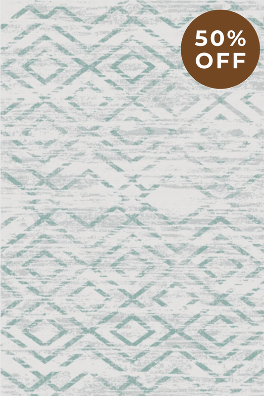 Glacial Green Carpet | Scandinavian | Polyfibre Cashmere Series - The Carpetier™