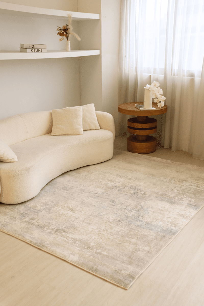 Glacier Mist Carpet | Polyfibre Cashmere - The Carpetier™