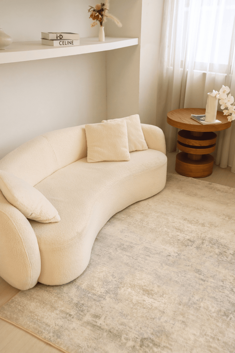 Glacier Mist Carpet | Polyfibre Cashmere - The Carpetier™