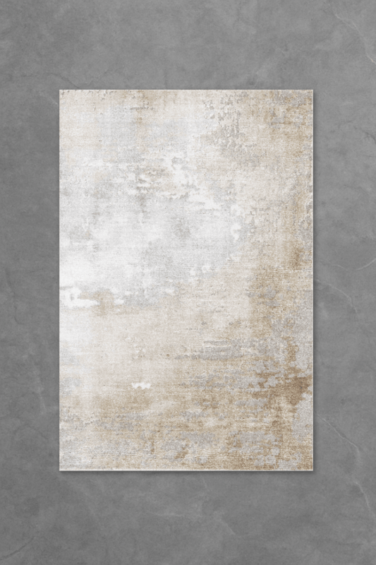 Golden Haze Floor Mat | Polyfibre Cashmere - The Carpetier™