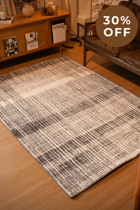 Graphite Grid Carpet | Wilton Dyed Series - The Carpetier™