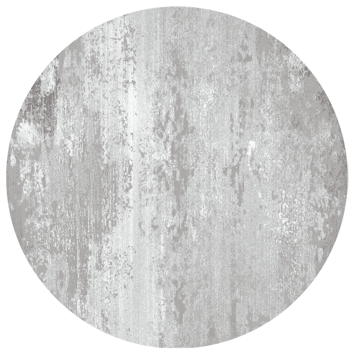 Grey Dunes Round Carpet | Polyfibre Cashmere - The Carpetier™