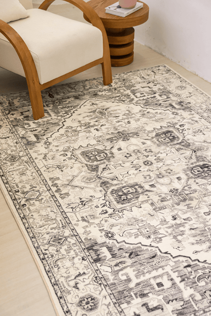 Grey Imperial Carpet | Polyfibre Cashmere - The Carpetier™