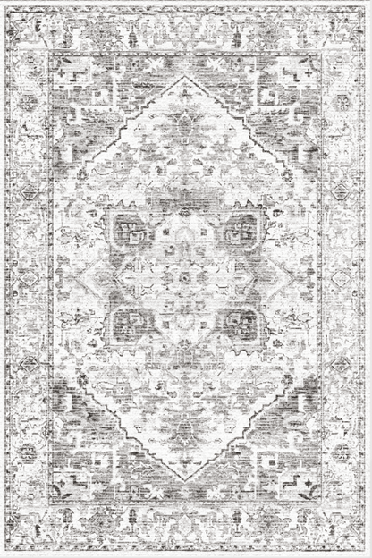 Grey Imperial Carpet | Polyfibre Cashmere - The Carpetier™