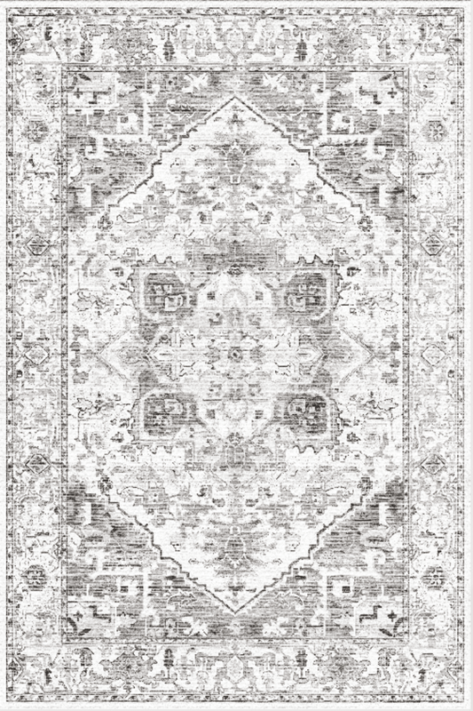 Grey Imperial Carpet | Polyfibre Cashmere - The Carpetier™