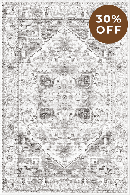 Grey Imperial Carpet | Polyfibre Cashmere - The Carpetier™