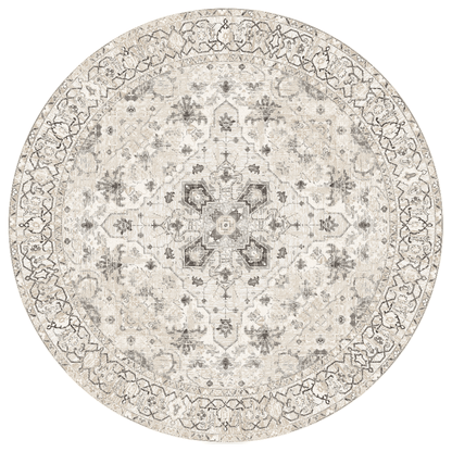 Greystone Heritage Round Carpet | Polyfibre Cashmere - The Carpetier™