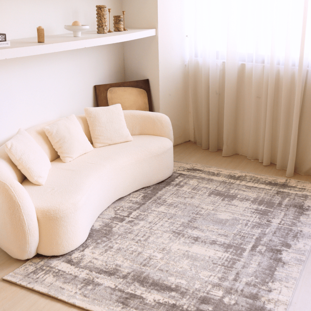 Ivory Lattice Luxury Carpet | Carlton Modern Series - The Carpetier™