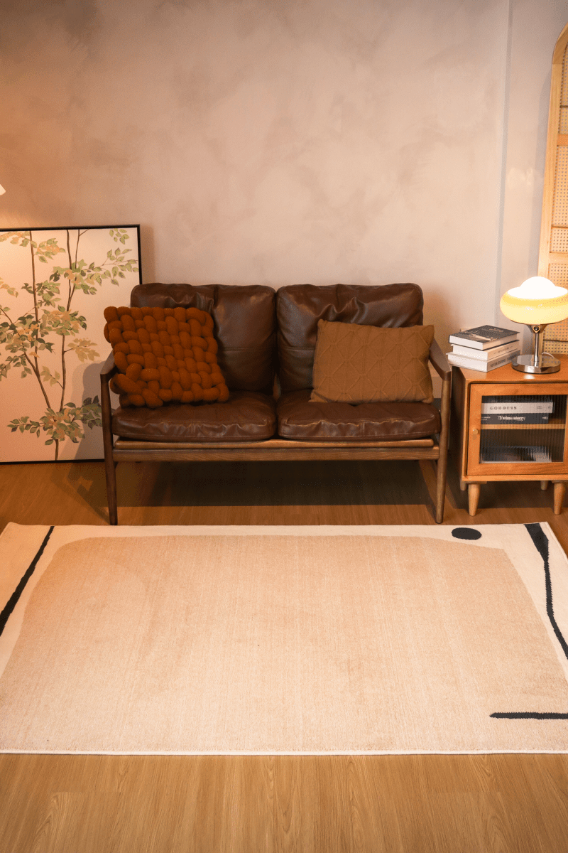 Japandi Harmony Carpet | Wilton Dyed Series - The Carpetier™