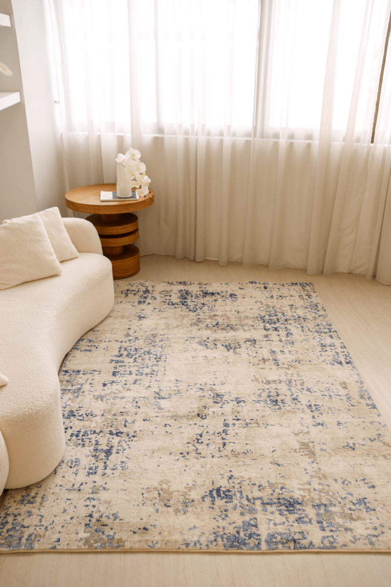 Lapis Lazuli Carpet | Polyfibre Cashmere - The Carpetier™