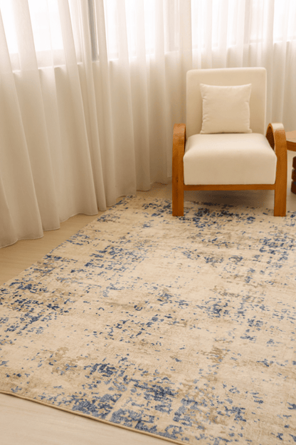 Lapis Lazuli Carpet | Polyfibre Cashmere - The Carpetier™