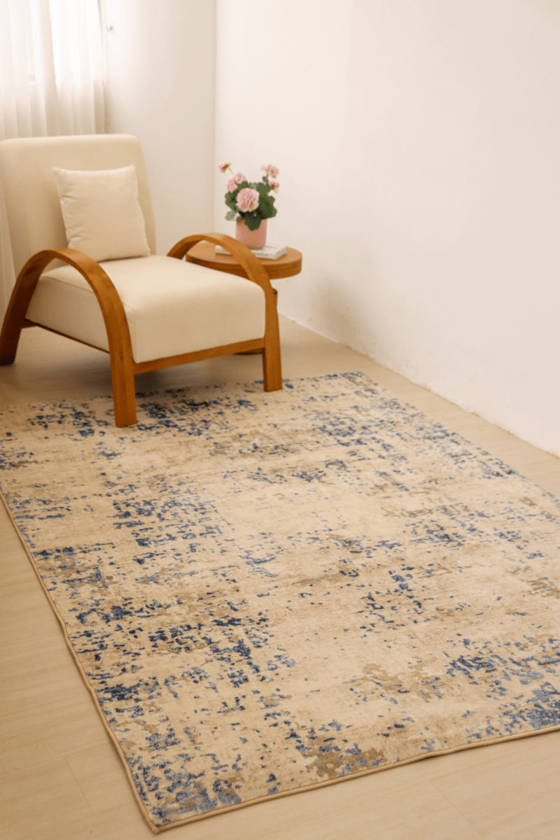 Lapis Lazuli Carpet | Polyfibre Cashmere - The Carpetier™