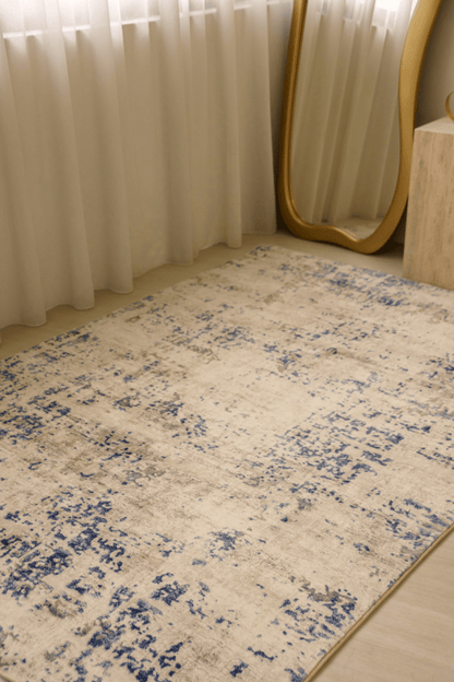 Lapis Lazuli Carpet | Polyfibre Cashmere - The Carpetier™