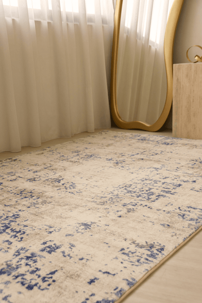 Lapis Lazuli Carpet | Polyfibre Cashmere - The Carpetier™