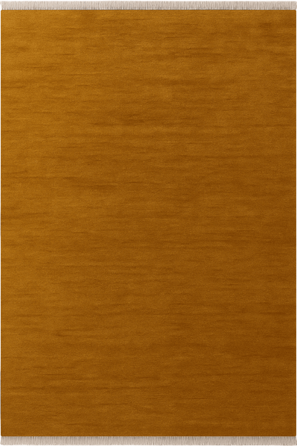 Marigold | New Zealand Wool Handloomed With Tassels - The Carpetier™