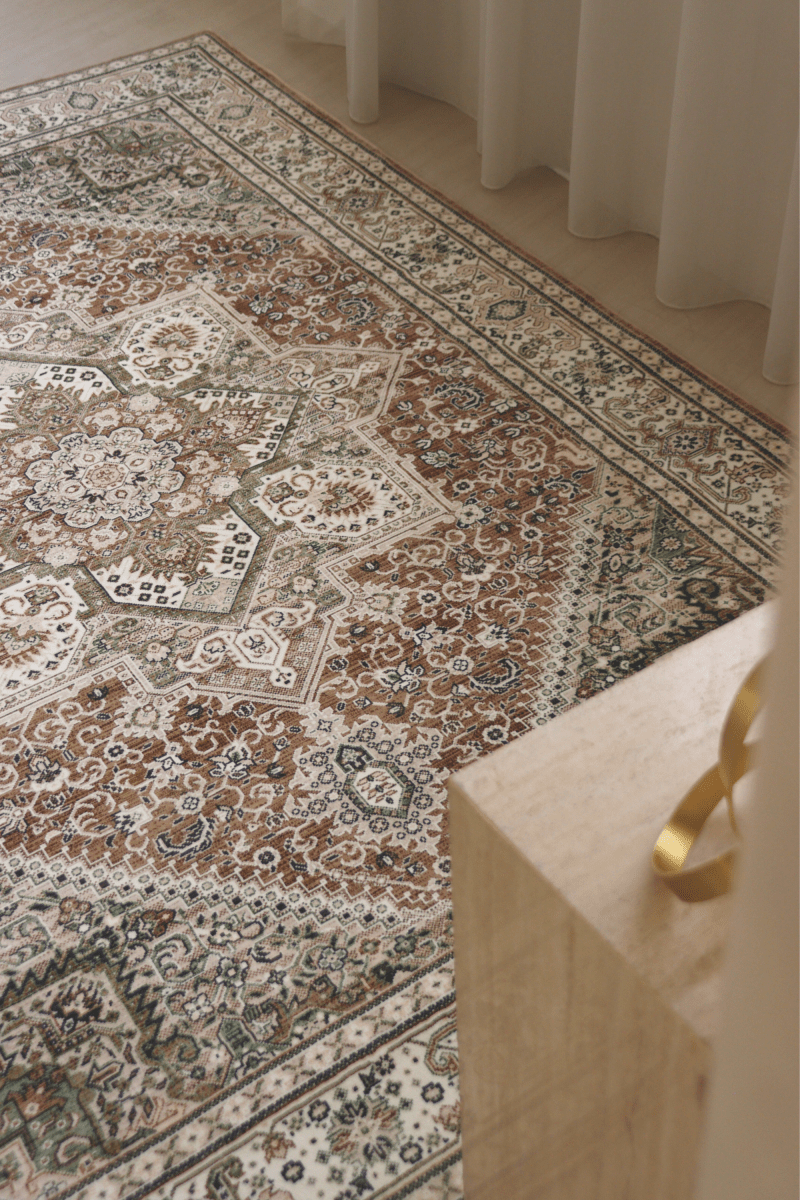 Medina Garden Carpet | Polyfibre Cashmere - The Carpetier™