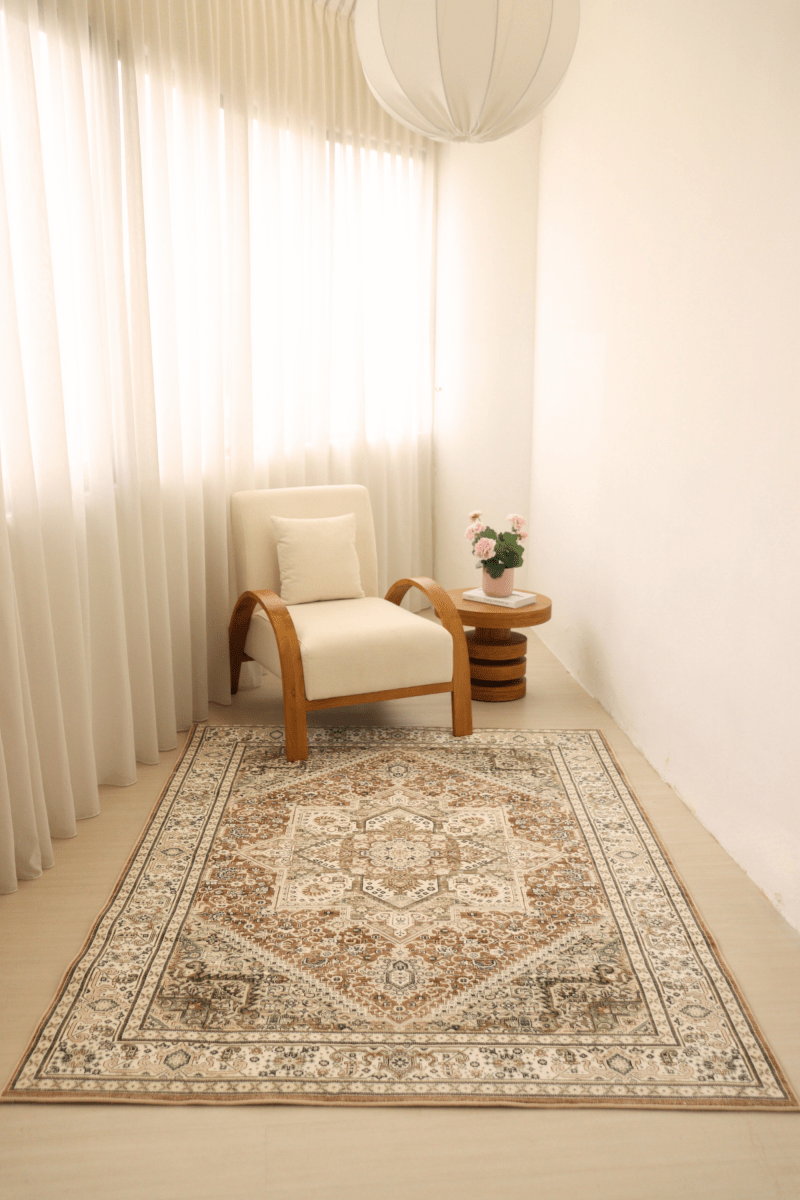Medina Garden Carpet | Polyfibre Cashmere - The Carpetier™