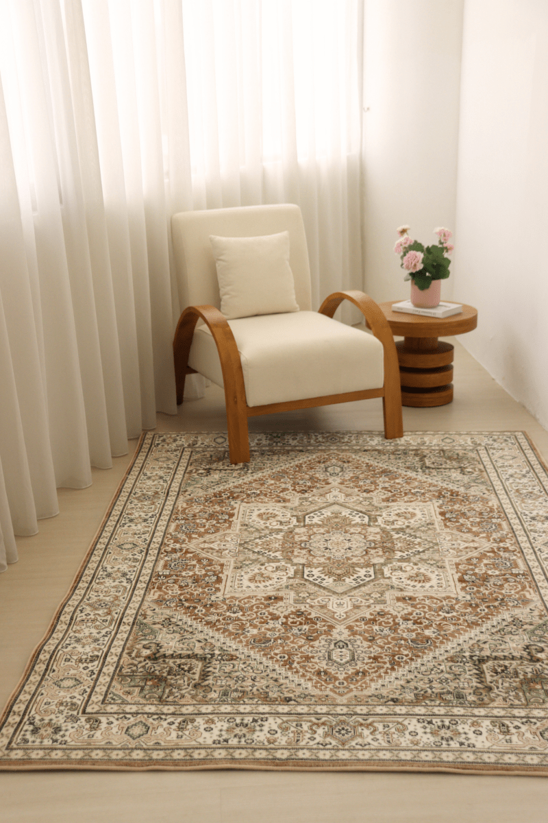 Medina Garden Carpet | Polyfibre Cashmere - The Carpetier™
