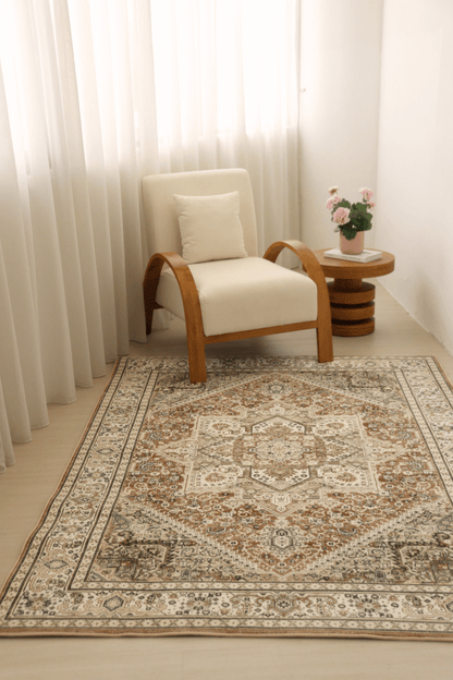 Medina Garden Carpet | Polyfibre Cashmere - The Carpetier™