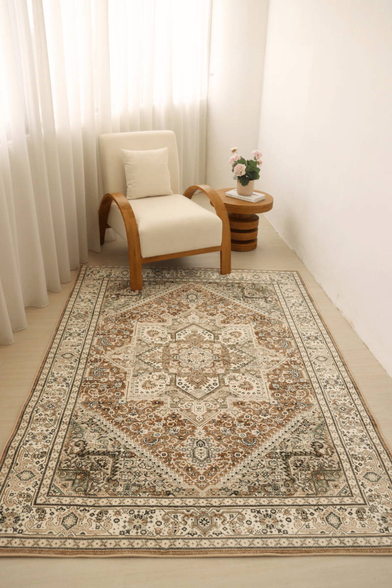 Medina Garden Carpet | Polyfibre Cashmere - The Carpetier™